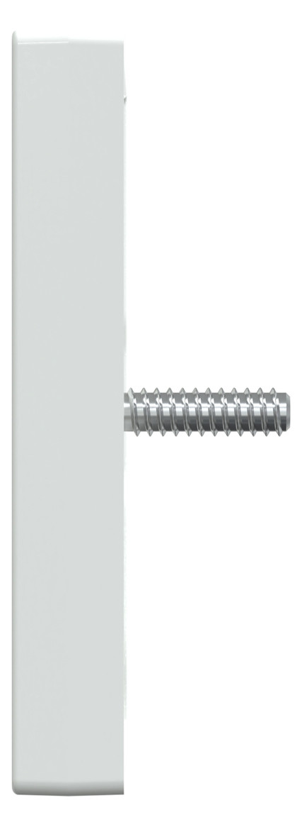 Zentralplatte Sat/TV/Radi System M akws Schraubbef 3f aktivweiß