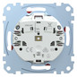 Steckdose 1f rubrt glz System M UP m.BS IP20 rubinrot