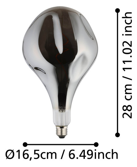 EGLO Leuchtmittel E27-LED D165 4W 110234 
