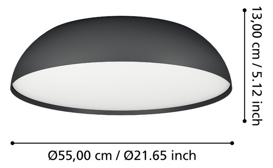 EGLO Wand und Deckenleuchte       900407 