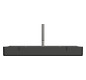 Zentralplatte TAE 3f System Design anth Schraubbef m.Beschr.Feld
