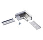 Kupplung/Verbinder L sw Alu L50mm B50mm H20,5mm