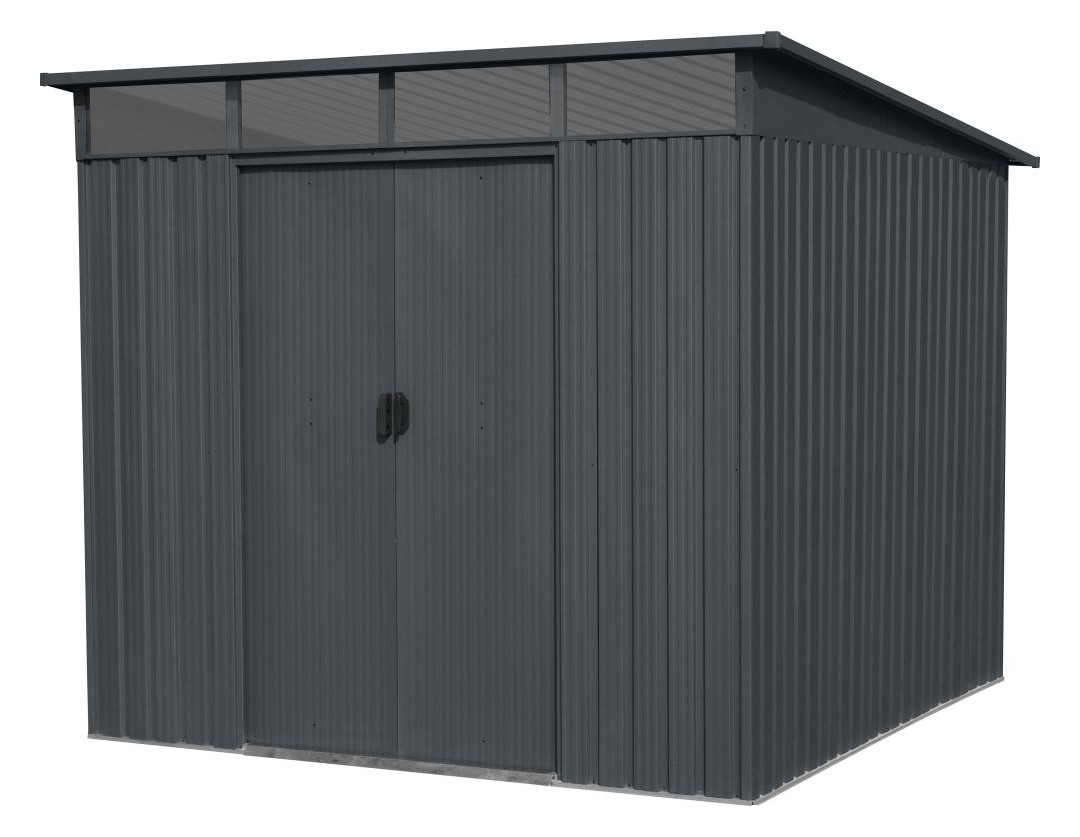 Bild Gerätehaus mit Putdach Skyigh 238 x 279 x 202 cm - floraworld-0