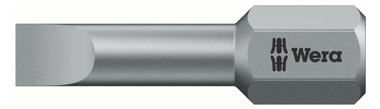 Wera-Bits für Schlitzschrauben 800/1TZ - 4,5x0,6x25 mm