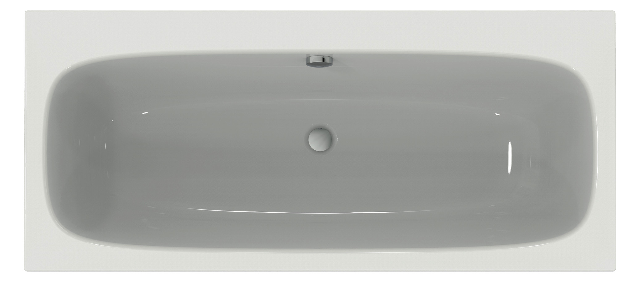 Ideal-Standard Duo-Badewanne i.life 170 x 75 x 45 cm, weiß