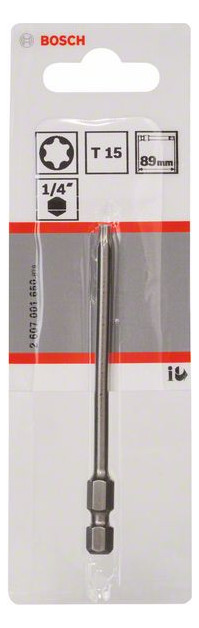 Bit TX15 L=89mm 6,4mm(1/4) 1/4Zoll