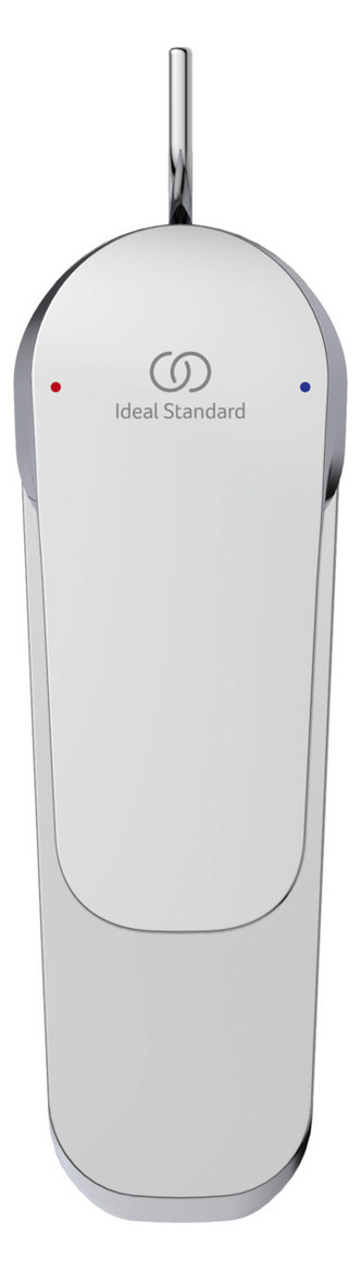 Ideal-Standard Waschtisch-Einhebelmischer CeraFlex Grande mit Ablaufgarnitur, Ausladung 110mm, chrom