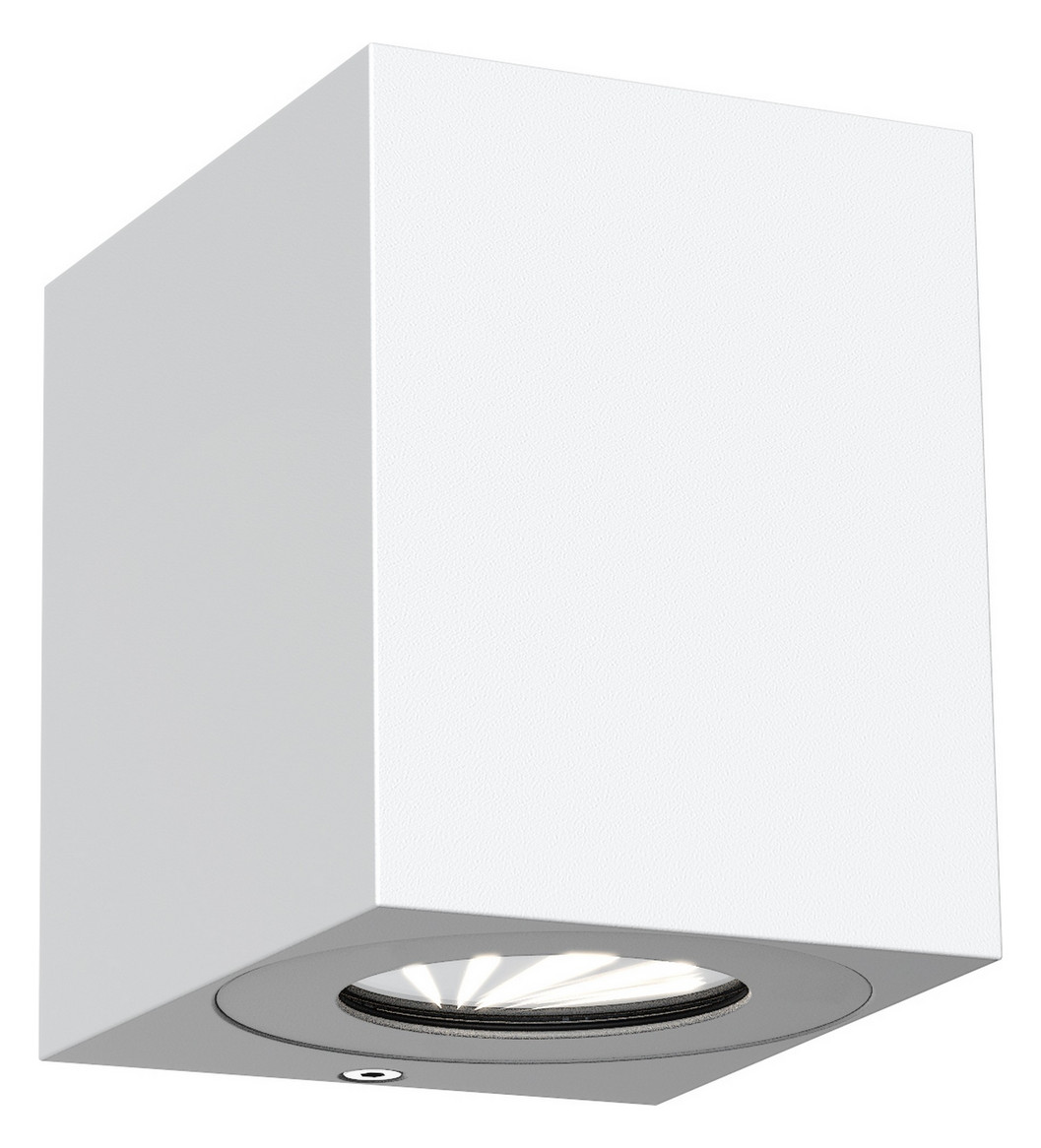 LED-Up/Down Leuchte Canto Kubi 2 10,6W 3000K 500lm ws Konv IP44 100x87x104mm