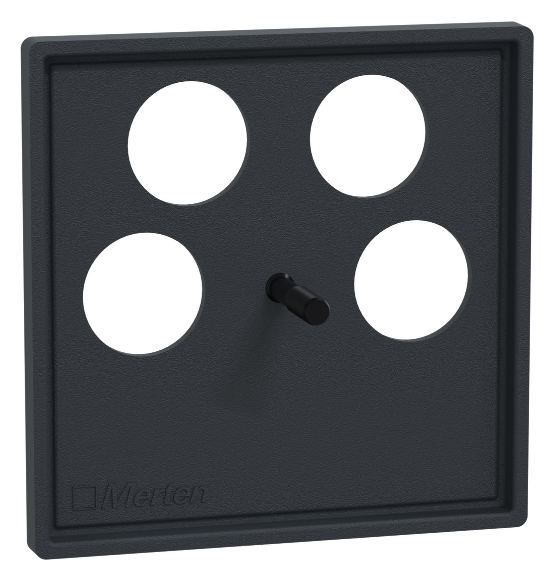Zentralplatte Sat/TV/Radi System M anth Schraubbef 4f Zentralplatte Sat/TV/Radi System M anth Schraubbef 4f