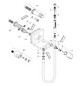 hansgrohe Fertigmontageset Axor Starck 120/120 Square UP-Handbrausemodul, eckig, brushed bronze