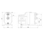 Grundfos Gartenpumpe Scala1 3-45 Edelstahl, 230 V, 1,5 m Kabel, Schutzkontaktstecker