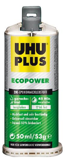 UHU-2K-Epoxidharzkleber PLUS BLACK - 50ml