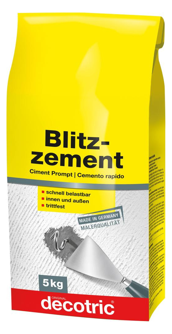 Bild Blitzzement 5 kg decotric-0