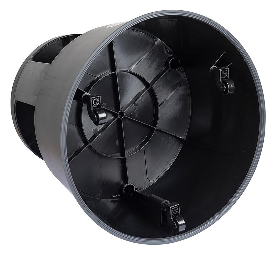 Bild Rollhocker Super Step Kunststoff, schwarz - WEDO-0