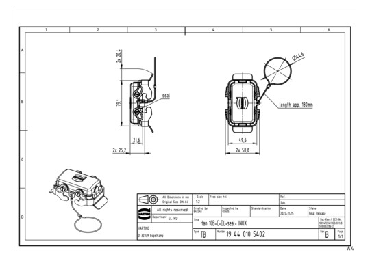 HART Han-INOX  10B-K-QB-     19440105402 