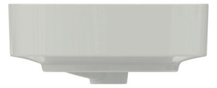 Ideal-Standard Waschtisch Linda-X ohne Hahnloch, mit Überlauf, 45x38x15,5cm, weiß Ideal Plus
