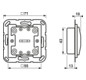 Tastsensor KNX AS/A UP 1f 2pkt Mit Busankopplung