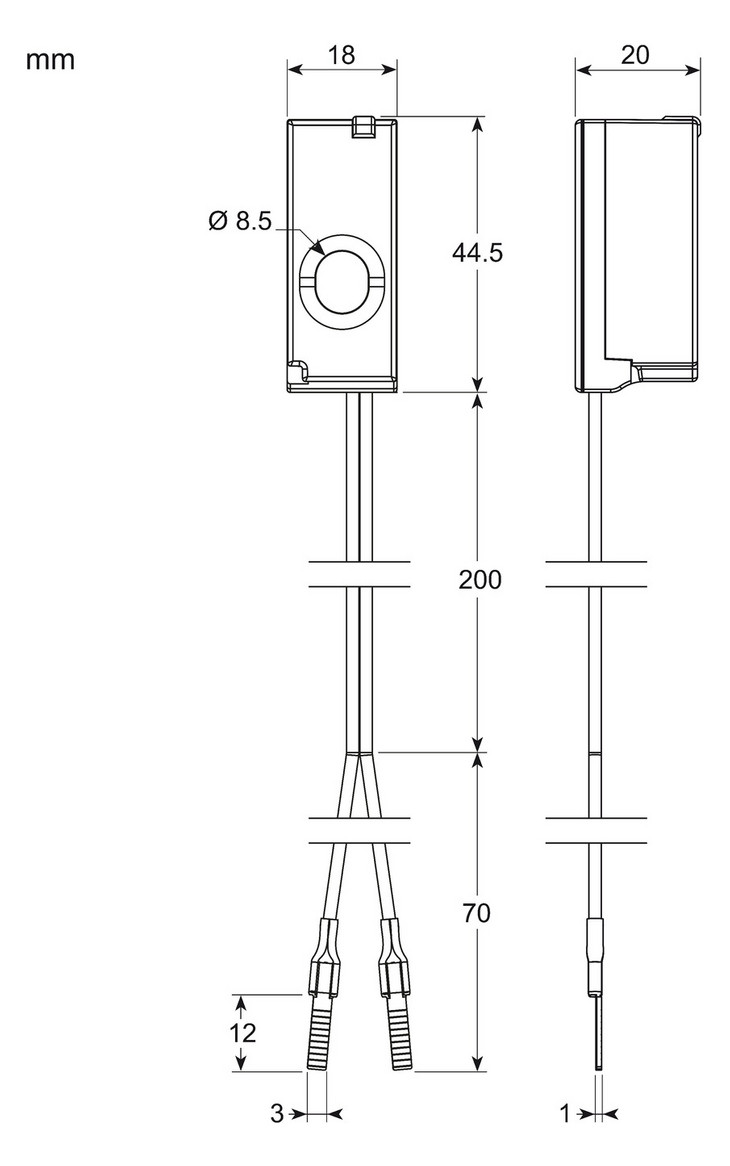 Wechselstromzähler 1ph 63 elektr A 63A 220-240V/N-L 50-60Hz