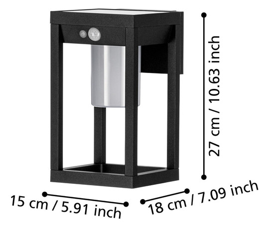 EGLO LED-Solar Wandleuchte        900804 