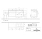 V&B Waschtischunterschrank Collaro 140x54,8x50cm, Waschtisch rechts, kansas oak