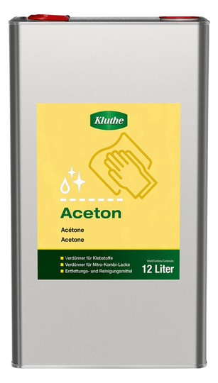 Kluthe-Aceton Reinigungs- und Entfettungsmittel - 12l