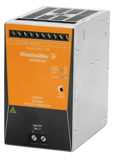 Weidmüller PRO DCDC 480W 24V 20A 