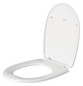 Duravit WC-Sitz Duraplus ohne Absenkautomatik, Scharniere Kunststoff, weiß