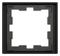 Rahmen 1f anth glz D-Life Kst f.GEB-K Unterputzmontage Thermopl