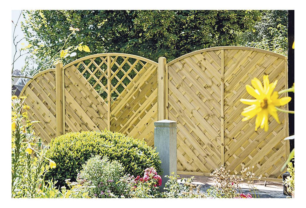 Bild Maxi-Diagonal-Bogen 180x180/160cm R. 45/45 mm geriffelt & geschraubt kdi grün Ra - n.a.-1