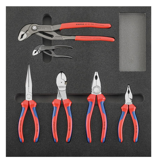 Werkzeugmodul 2/3 - 6-teilig, KNIPEX-Zangen