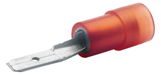 Flachstecker Ms rt 0,5-1qmm fl_2.8x0.5mm fl 2.8x0.5mm teiliso Polyamid (PA)