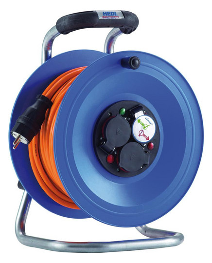 HEDI-Kunststoff-Kabeltrommel Professional - 40m H07BQ-F3G1,5