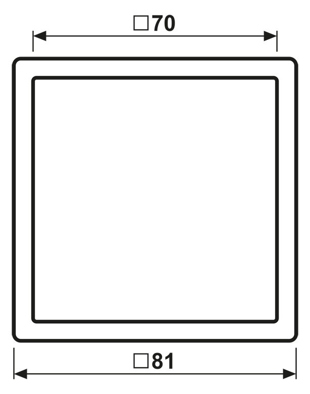 Einbaurahmen 1f lgr glz LS / LS 990 Kst f.GEB-K Unterputzmontage Duropl Einbaurahmen 1f lgr glz LS / LS 990 Kst f.GEB-K Unterputzmontage Duropl