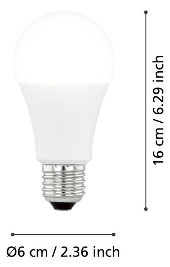 EGLO Leuchtmittel E27-LED A60 9W  110186 