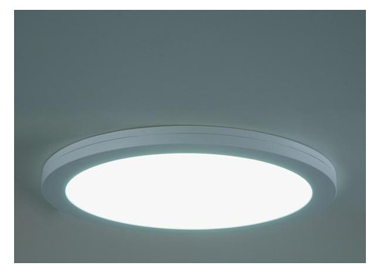 LED-Einbauleuchte MOON 24W 3000-6000K ws 2345lm Konv Dimmung Phasenabschnitt IP20