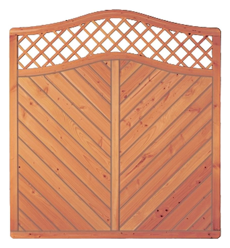 Bild CLASSICO Krone-Ranki Lärche/ Douglasie R. 40/68mm 180x180/190cm Profilbretter 16 - n.a.-0