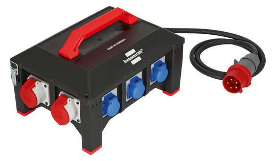BRENNENSTUHL-Baustromverteiler BSV 5-32A FI - 2m H07RN-F5G6