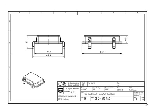 HART Schutzkappe 09200325401 09200325401 