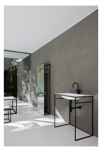 Einbau-Waschtisch BetteLux Shape A170 60x49,5cm, anthracite
