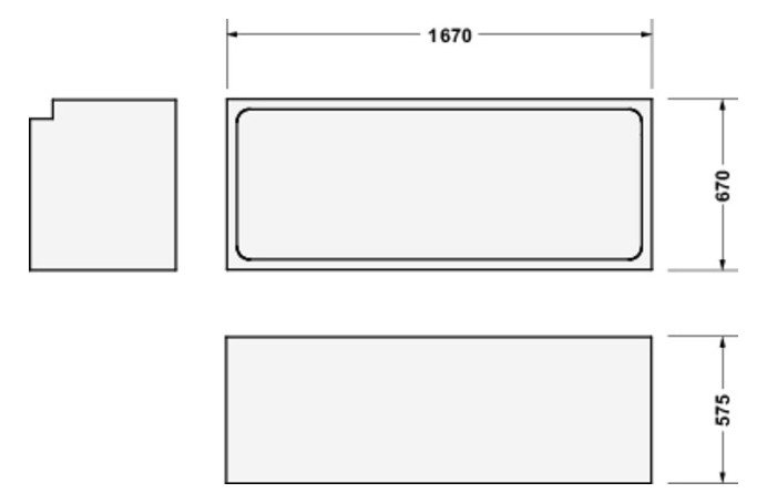 Duravit Wannenträger für Badewanne 700334