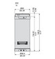 Akustikmelder Dauer/Pulston Ø60mm IP54 sw 24V/DC Ton einstellbar