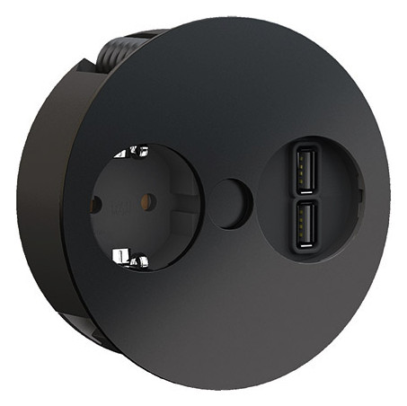 Bachmann TWIST 1xSchuko 1xUSB    931.131 