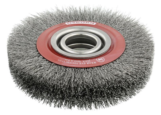 OSBORN-Rundbürste, Stahldraht 0,3mm - 125x22mm Ø