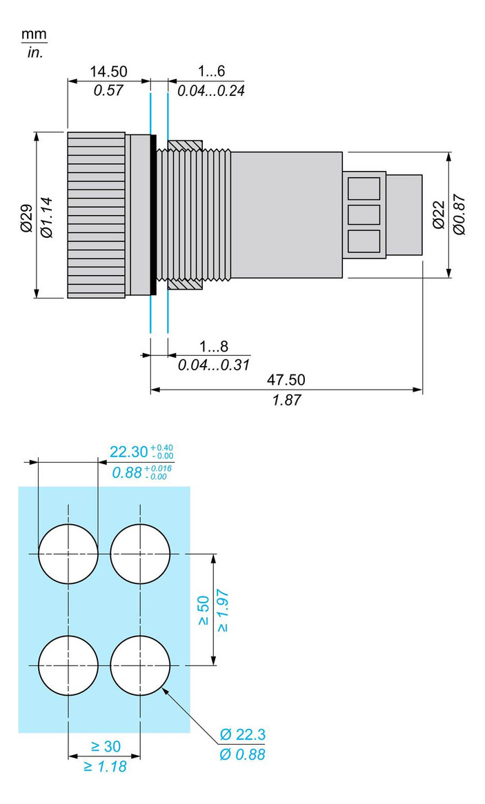 Zeitrelais 16,8-31,2V/DC 180s-1h ansprVerz Funktion ansprechverzögert