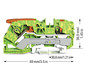 Schutzleiter-Reihenklemme 0,5-10qmm gn/ge 1Etage APL_erf. Hutschiene TH35