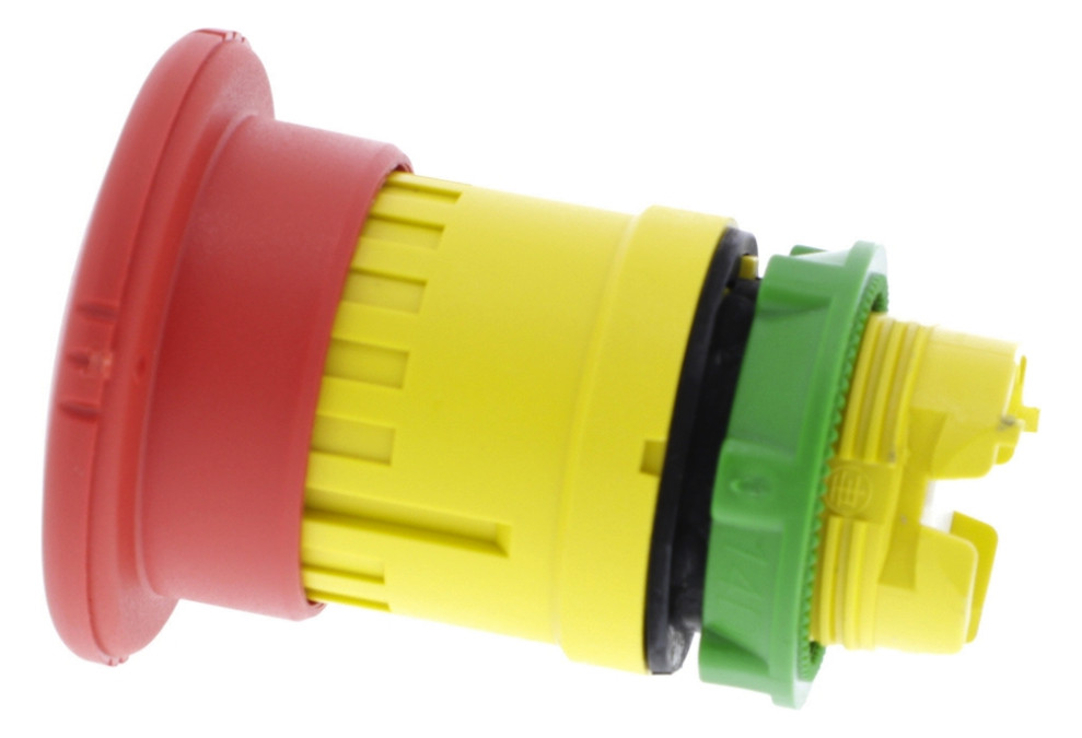 Frontelement für Not-Aus Ø22mm rt rnd IP66 hoch Schaltfunktion verrastend Dreh