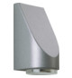 Wandanbauleuchte 50W HV si IP43 GU10 115x100x190mm