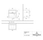 V&B Waschtisch-Unterschrank Subway 3.0 57,2x57,6x47,8cm, mit LED/Griff Volcano black, kansas oak