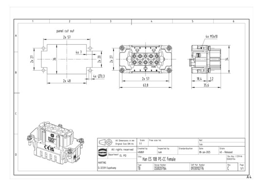 HART Han ES 10B PE-CC Female 09330102776 