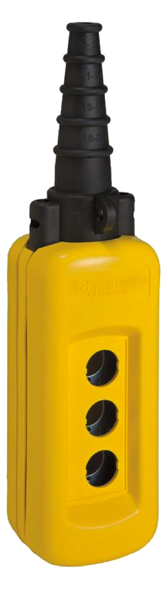 Leergehäuse Hängetaster 3 ge 3f Kst f.Steuerstrom IP65 Ø22mm